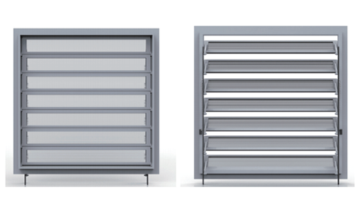 電動側(cè)墻進(jìn)風(fēng)窗