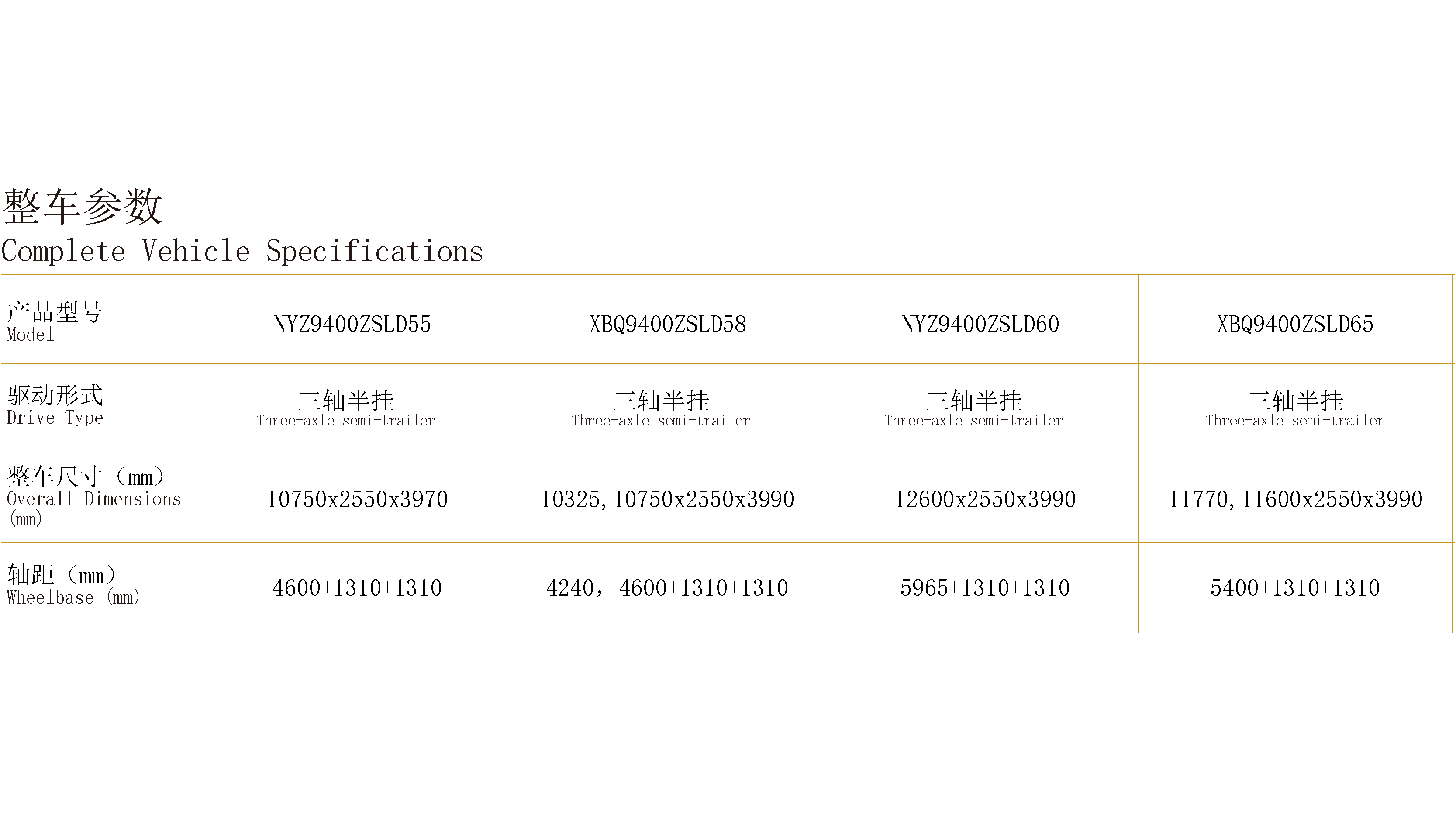 散裝飼料運輸半掛車