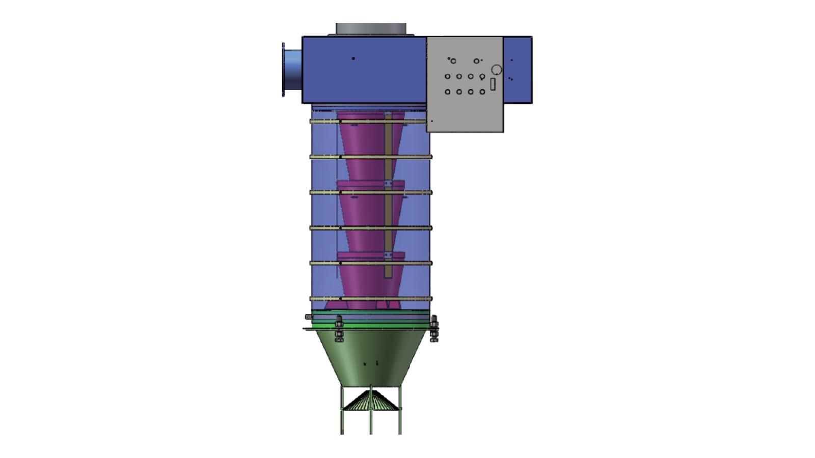 可移動(dòng)伸縮溜管